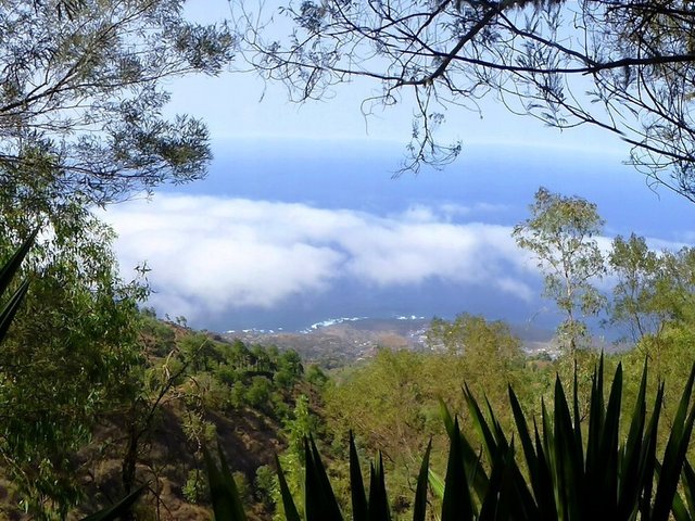 Blick auf auf einen Berg